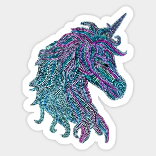 Mythical Unicorn Sticker